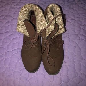 Purple, Steve Madden booties size 7